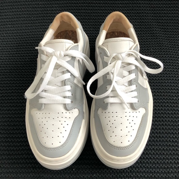 Nike Air Jordan 1 Elevate Low Womens White Wolf Grey Shoes DH7004-100 EUC Sz 8 - Picture 12 of 12